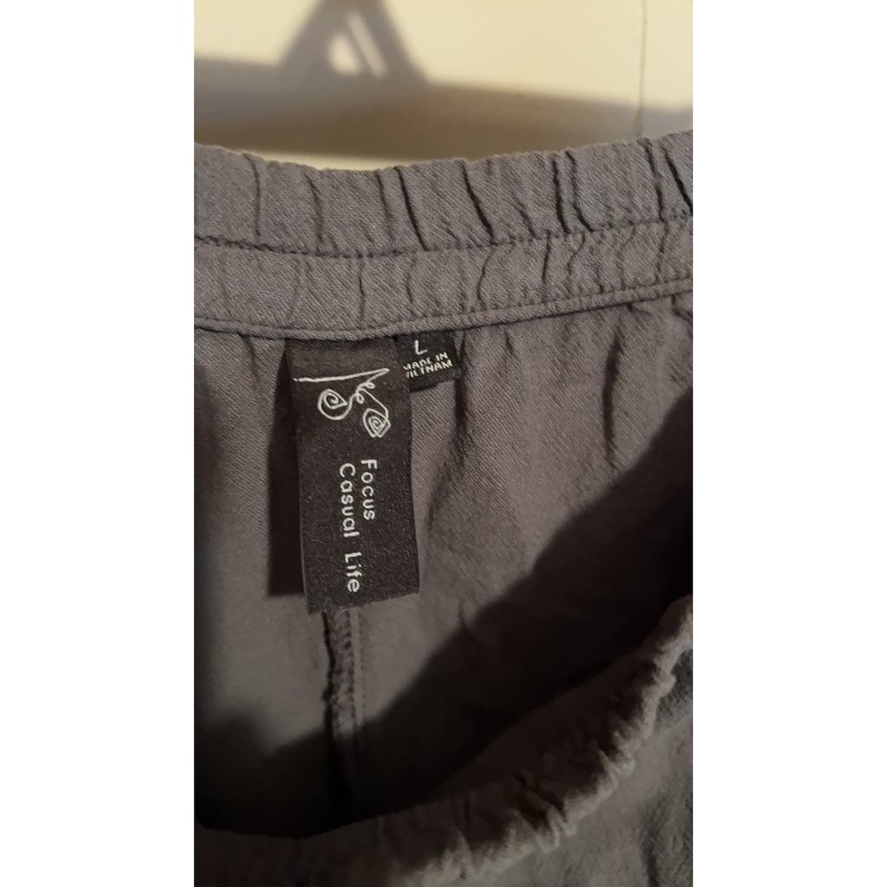 Focus Casual Life Women's Gray Maxi Skirt - Picture 3 of 4